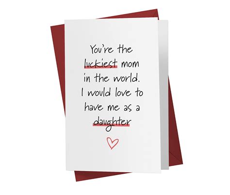 Buy Funny Birthday Card For Mom Witty Mom Anniversary Card Perfect