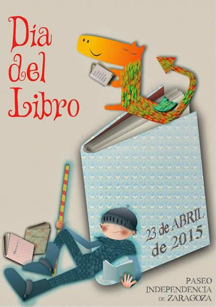 ¡la tómbola de libros es tu mejor opción para la lectura y comprensión de libros, aquí la lectura e imaginación es la llave! Día del Libro 2016 en Zaragoza