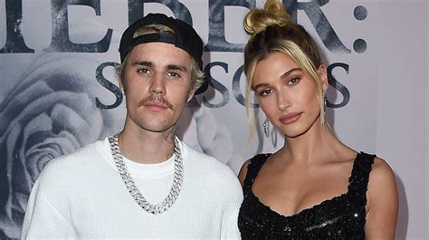 justin bieber does wife hailey s makeup during the biebers clip