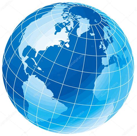 World Earth Vector Travel Illustration Geography Stock Vector Royalty 612