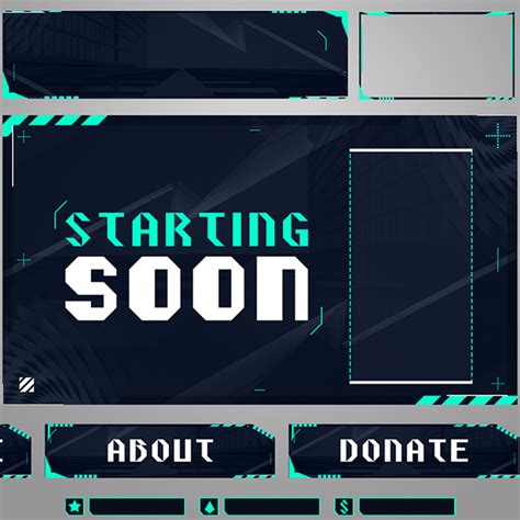PLAYER A Twitch Overlay Pack OBS Studio Streamlabs OBS Course