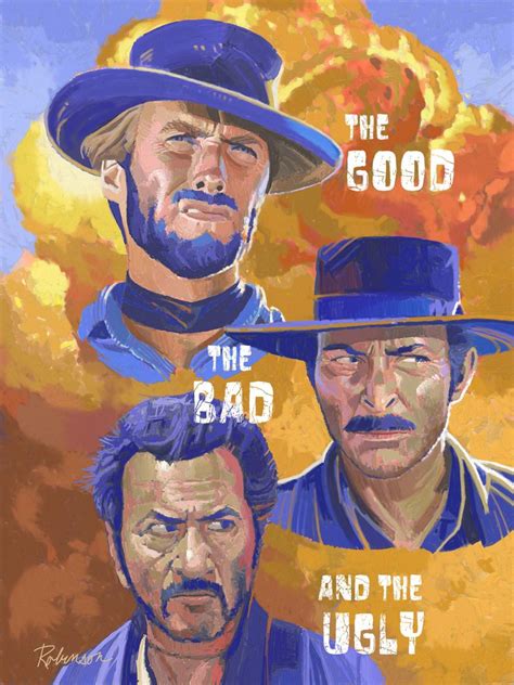 The Good The Bad And The Ugly 1965 Davidrobinson Posterspy