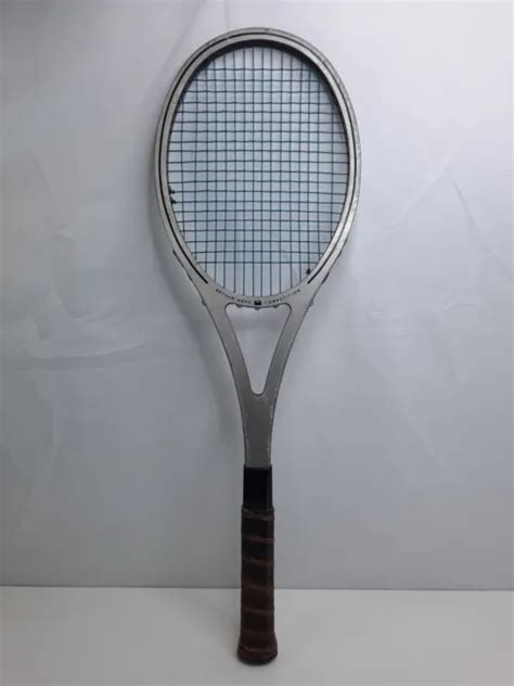 Vintage Amf Head Arthur Ashe Competition 1 Metal Tennis Racket 4 12m