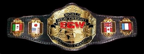 Ecw World Heavyweight Championship Belt Professional Wrestling World