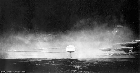 Photos Show Huge Mushroom Clouds From Cold War Ussr Bombs Daily Mail Online