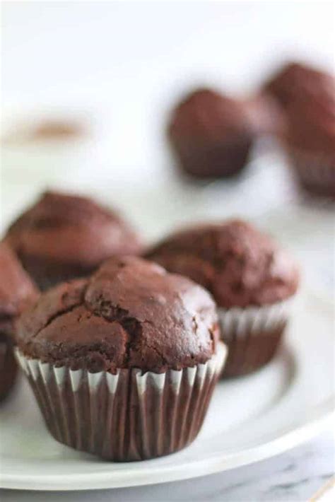 Gluten Free Double Chocolate Muffins The Best Gluten Free Muffins