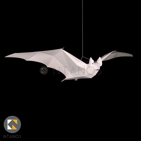 Bat 3d Bat Papercraft Template By Ntanos Instant Download