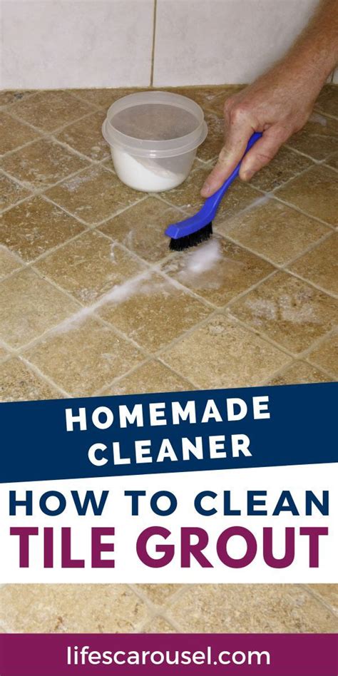 When you run a mop across the tile this requires you to occasionally clean the grout itself using a stronger cleaning solution. How to Clean Grout - The Best Homemade Grout Cleaner