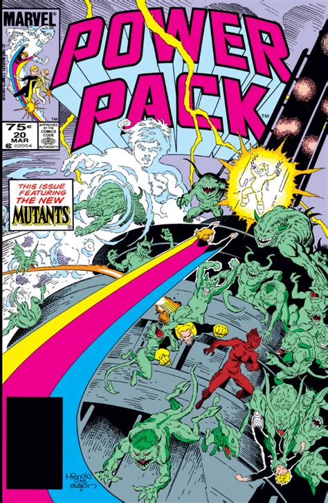 Power Pack Vol 1 20 Marvel Database Fandom Powered By Wikia