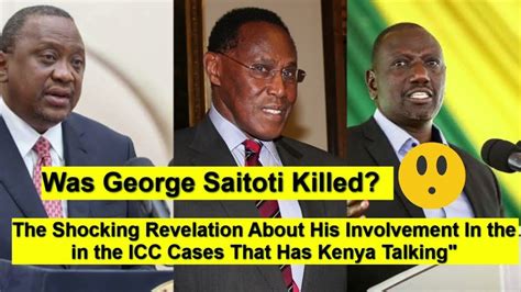 Was He Killed😨 Duale Reveals Shocking Details About Saitoti Latest News In Kenya Today 2023