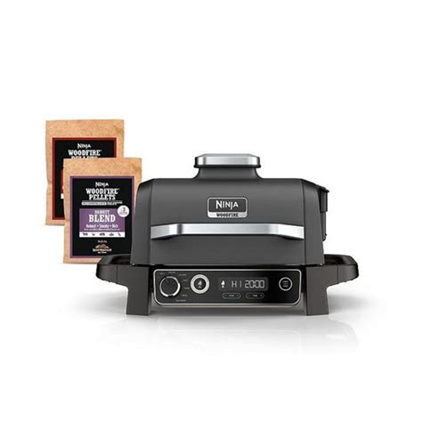 Ninja Og701 Woodfire Outdoor Grill And Smoker 7 In 1 Master Grill Bbq
