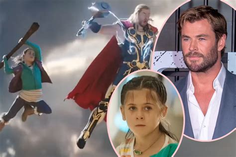 Chris Hemsworth Doesnt Want His Daughter Acting After Role In Thor 4 Perez Hilton