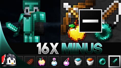 Minus 16x Mcpe Pvp Texture Pack Fps Friendly By Looshy Youtube