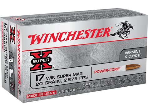 Winchester Power Core Winchester Super Mag Ammo Grain Solid