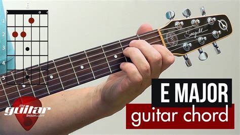 How To Play The E Major Chord Beginner Guitar Lesson Youtube