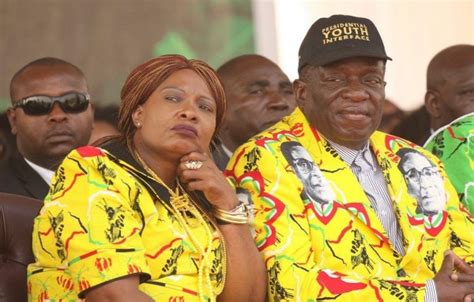 Grace, who was mugabe's secretary when they first met, eventually. Who is the bogeyman - Mnangagwa or Mugabe?