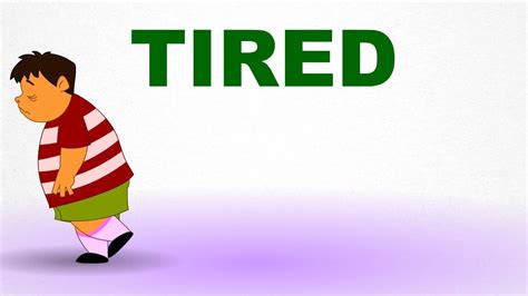 Tired Emotions Clipart Best