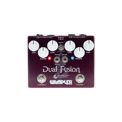 Wampler Tom Quayle - Dual Fusion Pedal - Art of Guitar