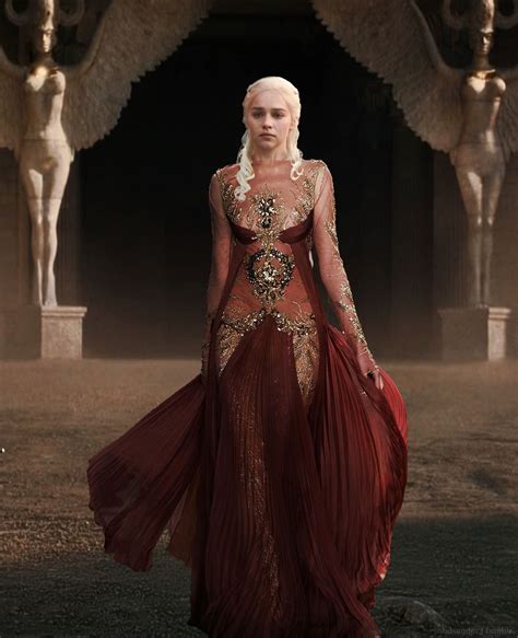 Game Of Thrones Fan Art Daenerys Targaryen Game Of Thrones Dress