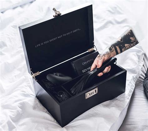 Luxurious Sex Toy Storage Box Black Hide Your Toys Close But Safe