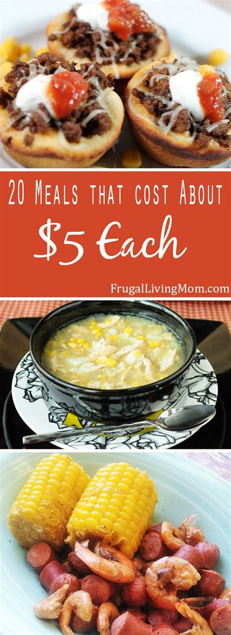 Check spelling or type a new query. 5 Dollar Dinners: 20 Recipes for Frugal Meals | Frugal ...
