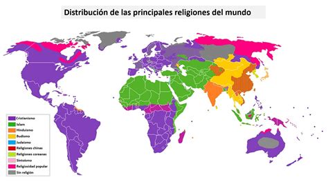 Religiones Por Número De Creyentes — Saber Es Práctico