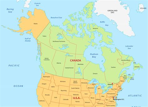 The Canada United States Border Is The Longest International Border In