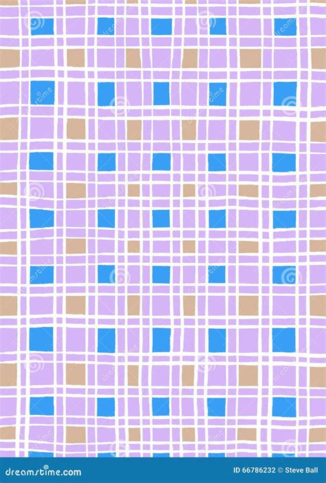 Retro Squares Pattern Stock Illustration Illustration Of Striped