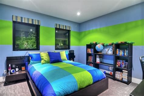 Look through teen boys bedroom pictures in different colors and styles and when you find some teen boys bedroom that inspires you, save it to an ideabook or contact the pro who made them. Modern and cool teenage bedroom ideas for boys and girls