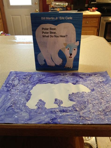 They want to read polar bear books, watch animated movies in which polar bears play a leading role, and play with polar bear toys. Polar polar bear what do you hear | Polar bear craft ...