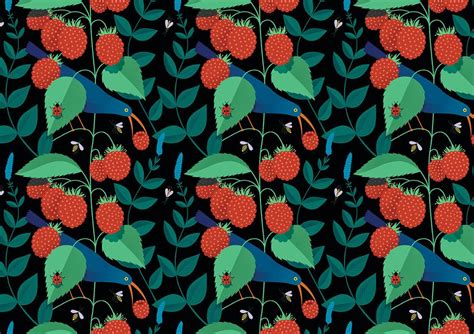 Check Out This Behance Project Fruity Patterns Behance