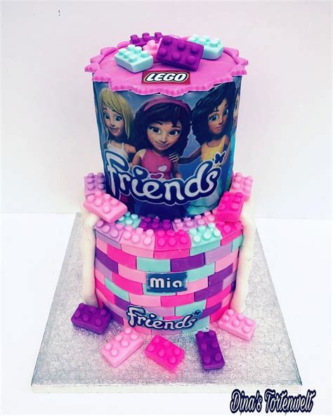 Lego Friends Cake Decorated Cake By Dinas Tortenwelt Cakesdecor