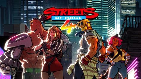 Hd Wallpaper Streets Of Rage Streets Of Rage 4 Video Game Art Video