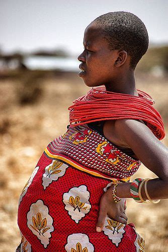pregnant samburu lady beautiful african women africa people african people