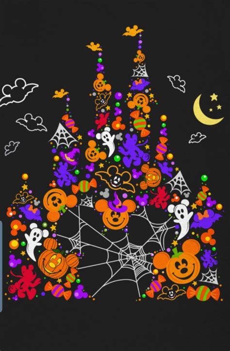 Disney Halloween Phone Wallpaper