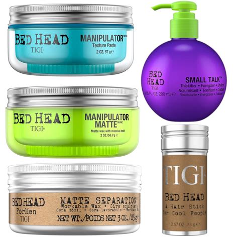 Bed Head By Tigi Hair Styling Products Hairspray Volume Shine Cream