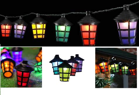 20 Led Lantern Fairy String Lights Indoor Outdoor Garden Christmas