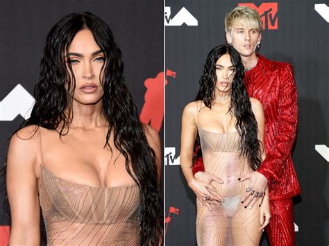 Megan Fox Wore A Completely Sheer Dress To The Mtv Video Music Awards