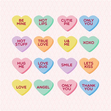 Everything You Need To Know About Candy Hearts Svg Free