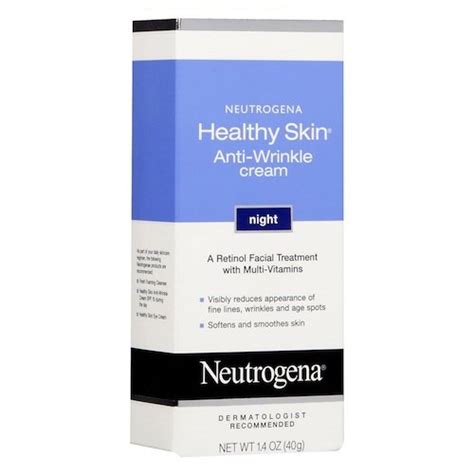 Neutrogena Healthy Skin Anti Wrinkle Night Cream Derm Approved