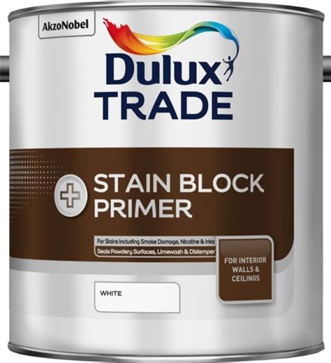Dulux Trade Stain Block Plus 5litre Winterstoke Decorator Supplies
