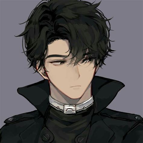 Animeboy Mangaboy Art Blackhair Dark Anime Guys Handsome Anime