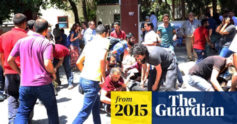 Aftermath Of Blast In Turkish Town Near Syrian Border Video World News The Guardian