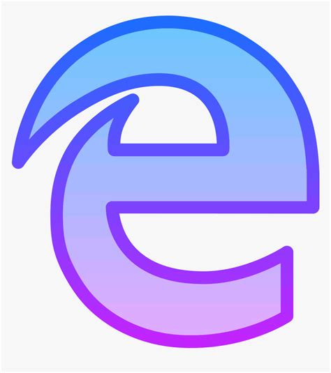 Purple Microsoft Edge Icon