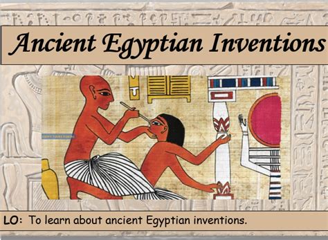 ancient egypt inventions lesson 8 ks2 teaching resources