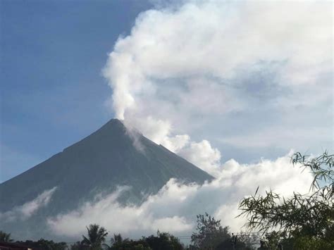Philippines On Alert As Volcano Spews Ash Today