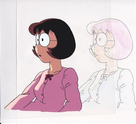 doraemon cel for sale tamako nobi mother of nobita in enrique alonso s anime art cel