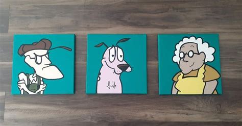 Courage The Cowardly Dog Set Favorite Character Community Art Cartoon
