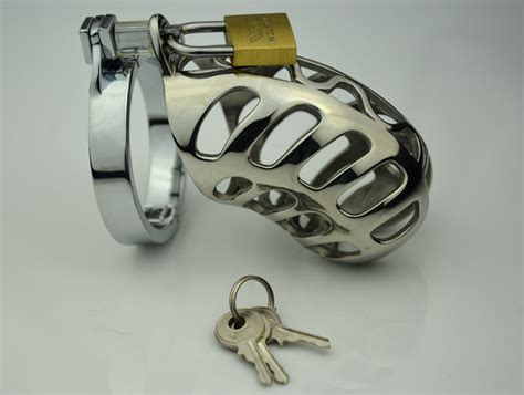 New Small Chastity Device Metal Chastity Spikes Stainless Steel Cock