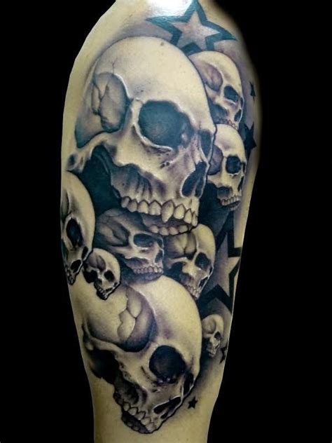 Get inspired for your sign up. Demon-Skull-Tattoos-On-Half-Sleeve.jpg (600×800) | Skull sleeve tattoos, Skull tattoo design ...